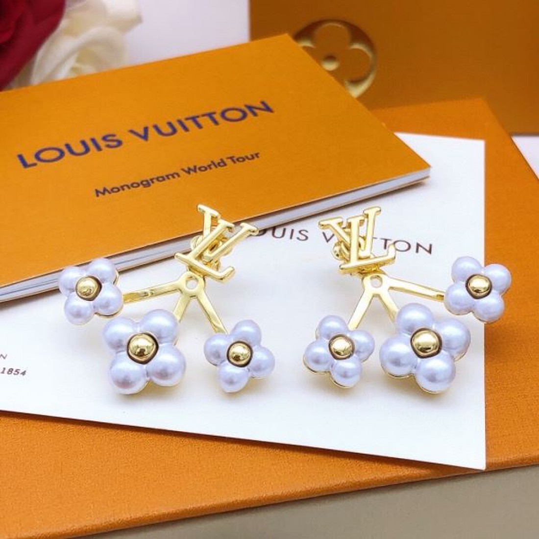 高級感 洗練 LOUIS VUITTON ルイヴィトン スーパーコピー イヤリング 完成度高