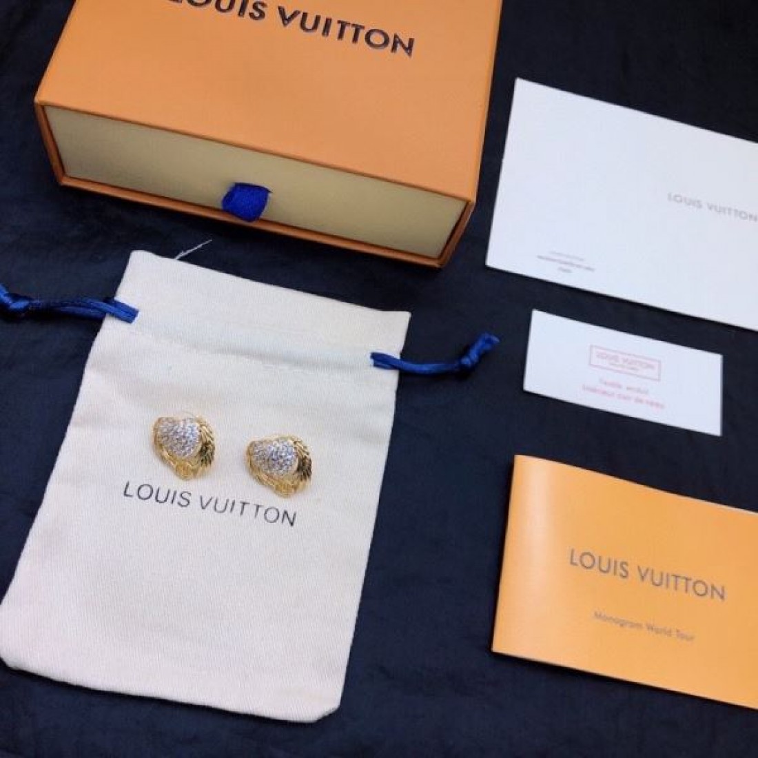 大人可愛い 低刺激 LOUIS VUITTON ルイヴィトン スーパーコピー イヤリング 安心仕様