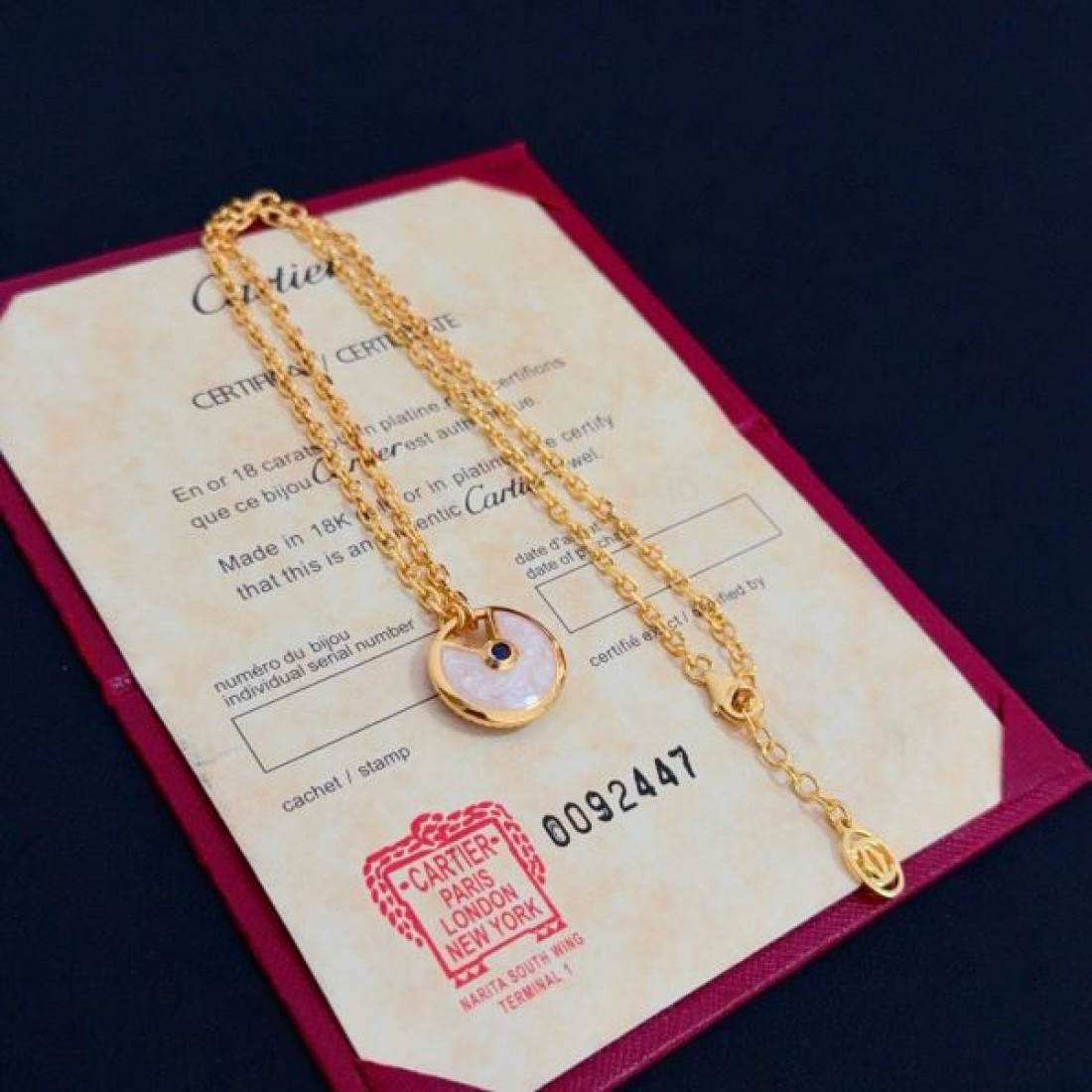 定番 上質 高級 CARTIER カルティエ コピー ネックレス 洗練 エレガント