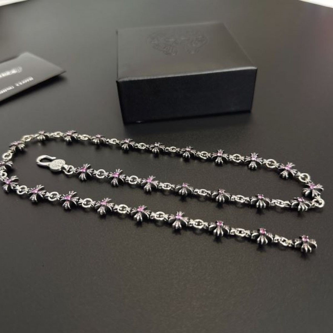 クール 重厚感 男性的 CHROME HEARTS クロムハーツ コピー ネックレス 存在感