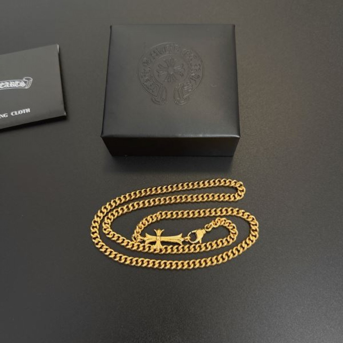 モード感 スタイリッシュ 上質 CHROME HEARTS クロムハーツ コピー ネックレス