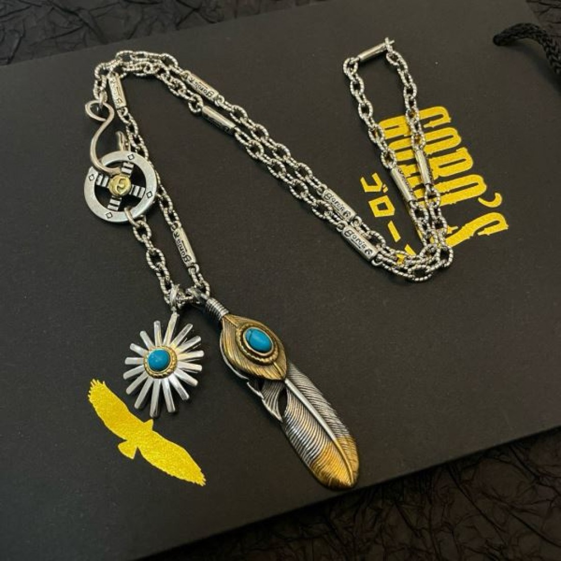 重厚感 定番 男前 GOROS ゴローズ コピー ネックレス 存在感 渋い 人気