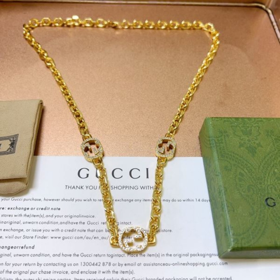 モード感 洗練 スタイリッシュ GUCCI グッチ コピー ネックレス クール 