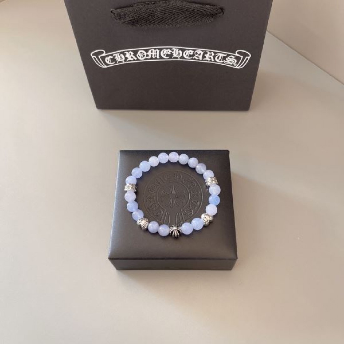 大胆 高級感 モード CHROME HEARTS クロムハーツ コピー ブレスレット メンズ向け