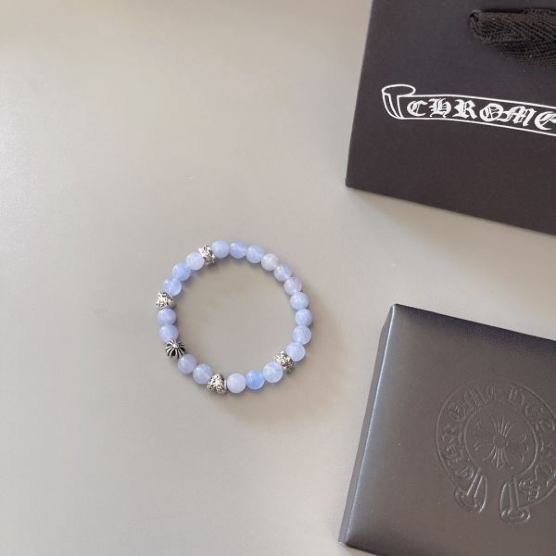 大胆 高級感 モード CHROME HEARTS クロムハーツ コピー ブレスレット メンズ向け