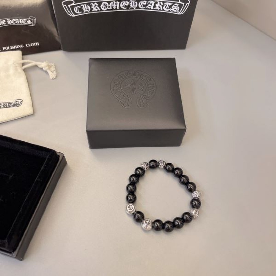 モード感 メンズ向け 強め CHROME HEARTS コピー クロムハーツ ブレスレット 高評価 