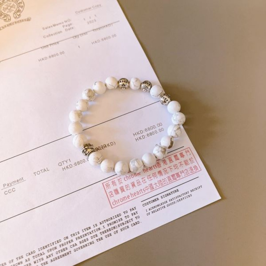 CHROME HEARTS クロムハーツ コピー ブレスレット 存在感 スタイリッシュ 人気