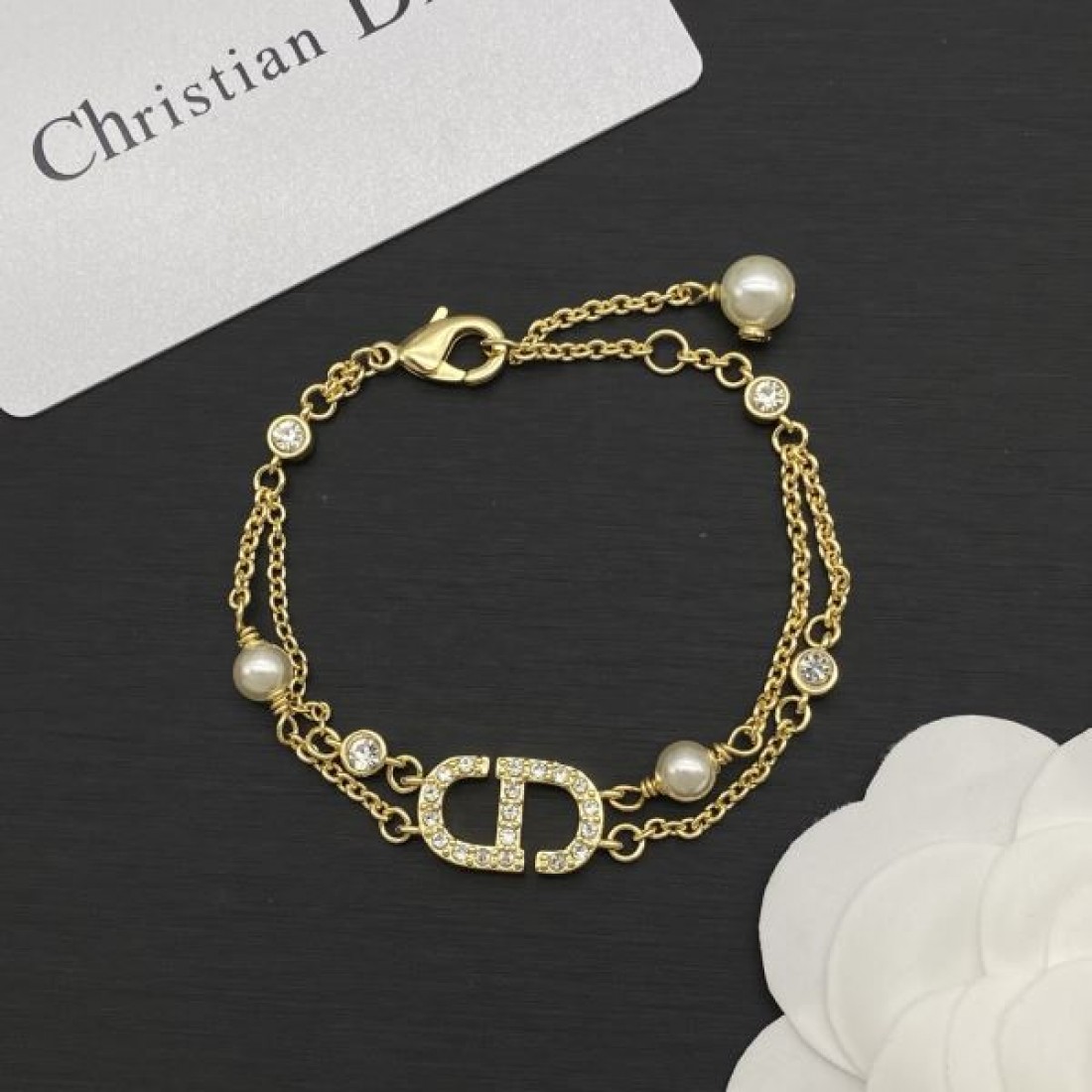 クラシック  DIOR ディオール コピー ブレスレット 存在感 上品 安定感