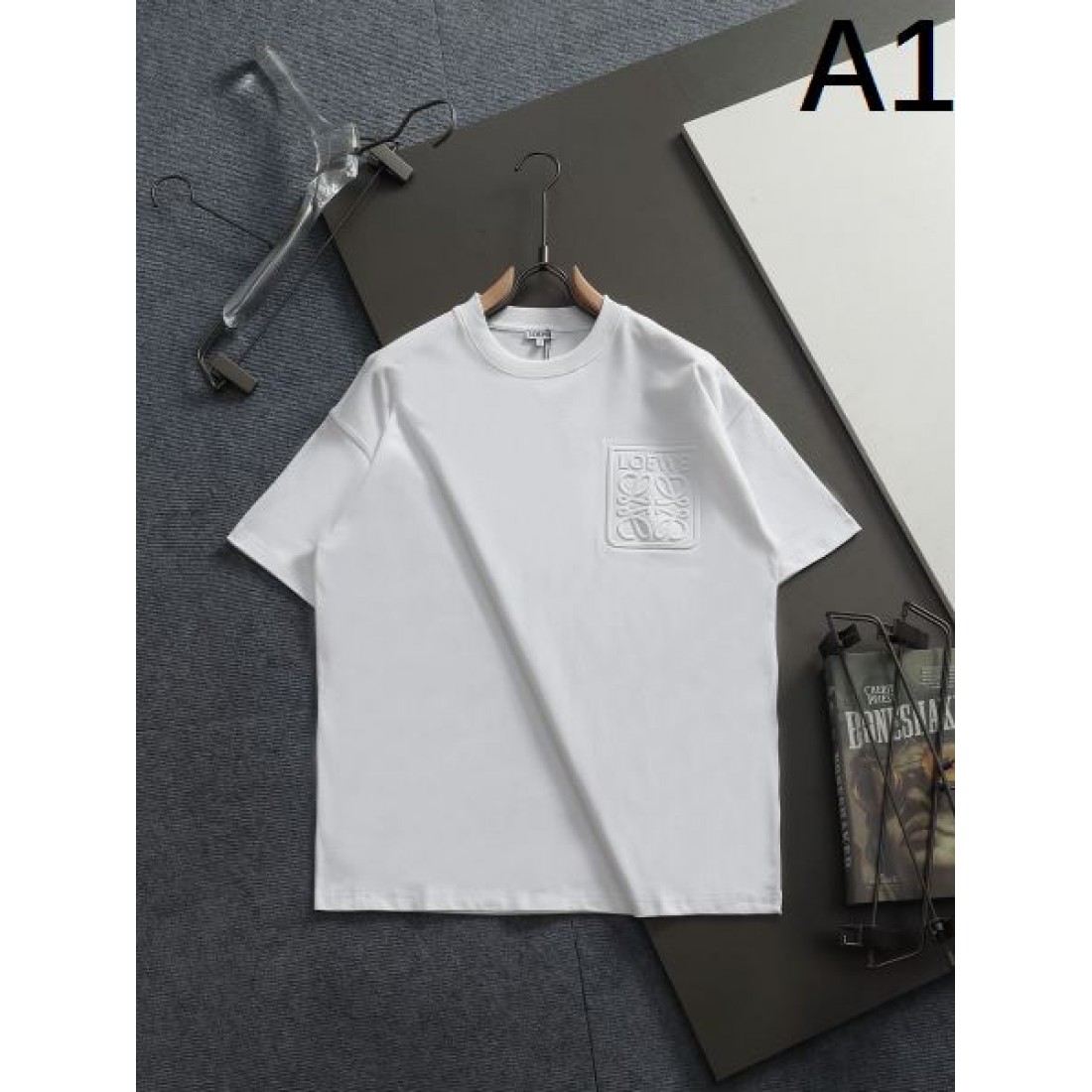 ミニマル クリーン 洗練 LOEWE ロエベ コピー 半袖Tシャツ 万能 きれいめ おすすめ