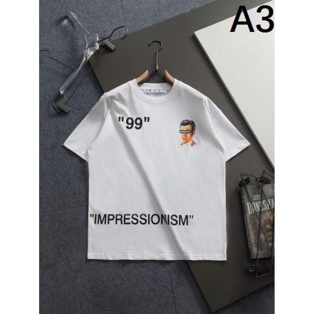 モード スタイリッシュ 現行風 OFF-WHITE オフホワイト コピー 半袖Tシャツ 存在感 