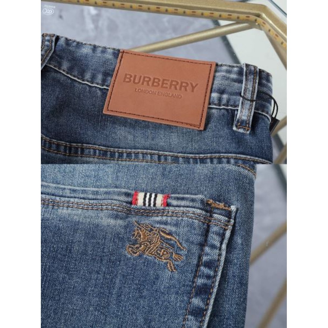 大人カジュアル 上質 こなれ感 BURBERRY バーバリー コピー ジーンズ 万能