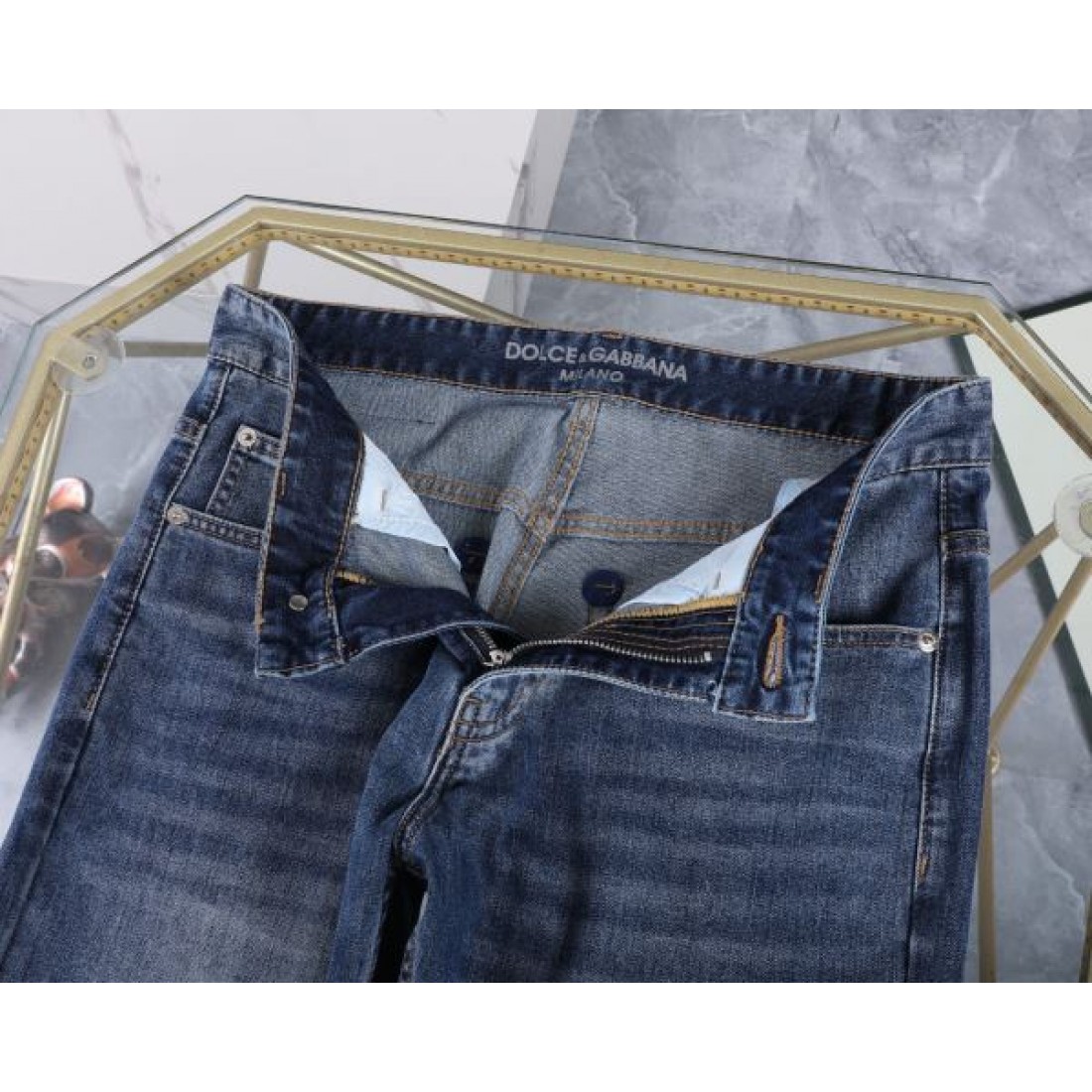 華やか モード感 高級 DOLCE＆GABBANA ドルチェ＆ガッバーナ コピー ジーンズ