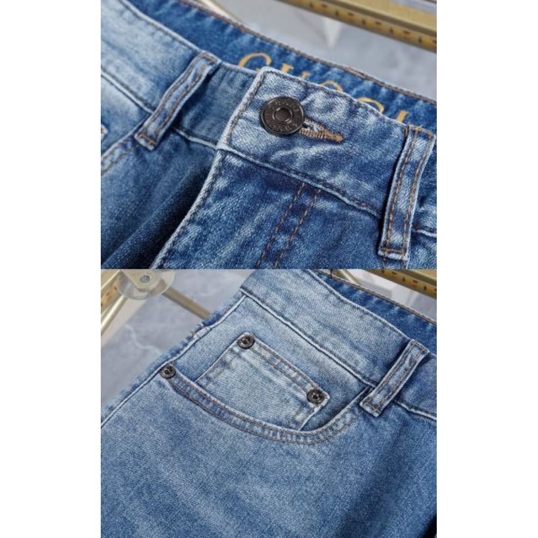 クラシック 大人っぽい 上質 GUCCI グッチ コピー ジーンズ 高見え 定番