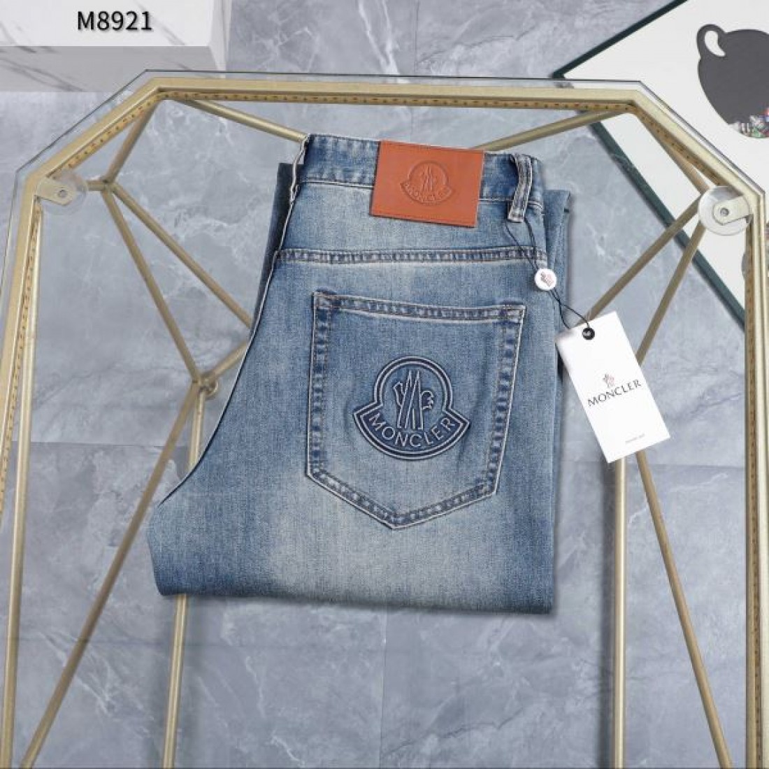 スポーティ 上質 トレンド MONCLER モンクレール コピー ジーンズ スタイリッシュ 