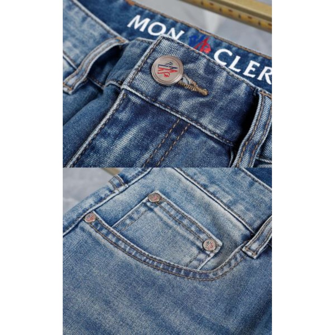 スポーティ 上質 トレンド MONCLER モンクレール コピー ジーンズ スタイリッシュ 