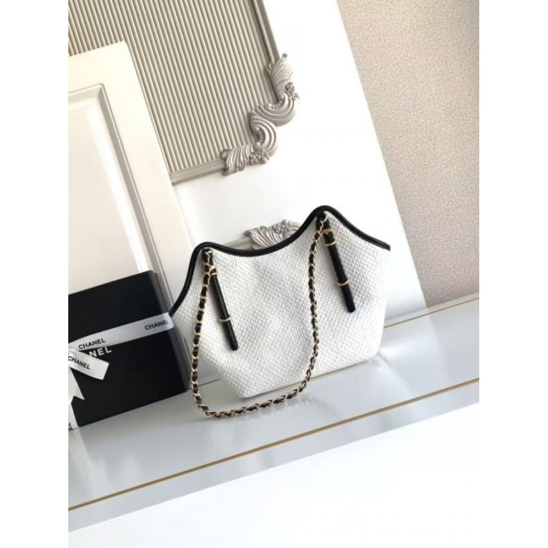  モダン 知的印象 シャネル CHANEL コピー トートバッグ コーデ万能 機能充実