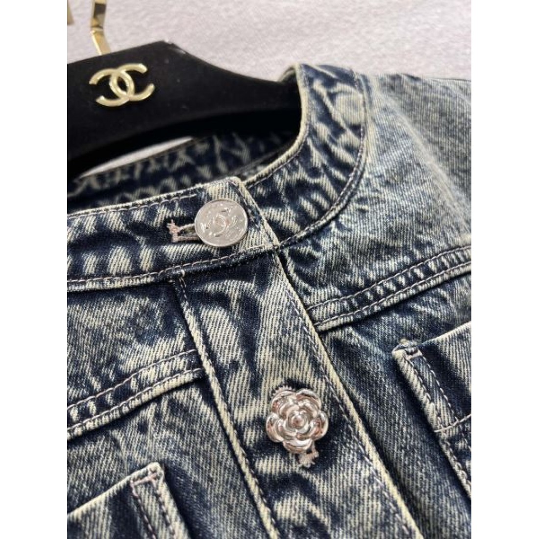 人気 定番 CHANEL シャネル コピー デニムジャケット カジュアル おしゃれ