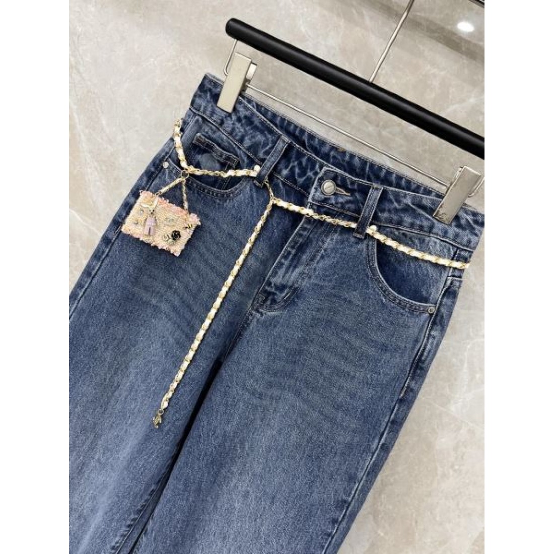 フェミニン 繊細 CHANEL シャネル スーパーコピー デニムパンツ 優雅