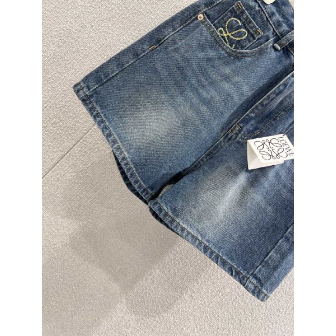 軽量 爽やか LOEWE ロエベ スーパーコピー デニムショートパンツ 快適