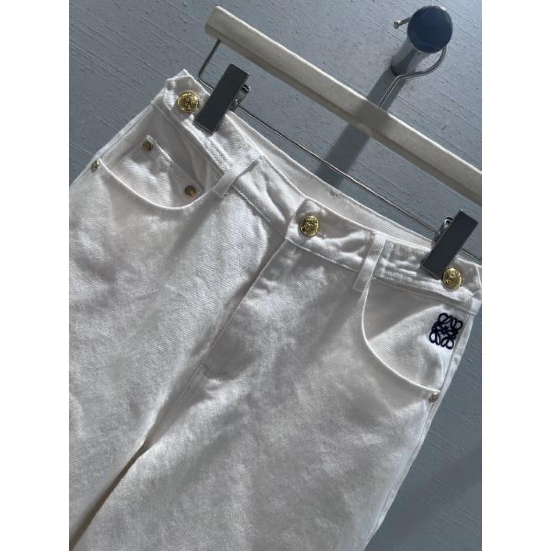 大人向け 高品質 LOEWE ロエベ スーパーコピー デニムパンツ 人気