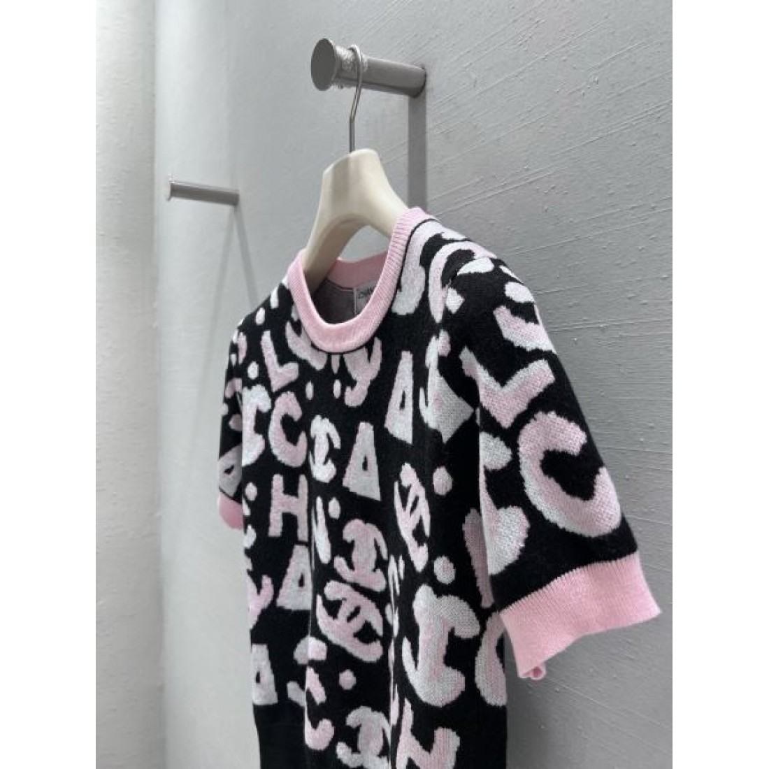 クラシック 上質 CHANEL シャネル コピー 半袖ニット シンプル 華やか