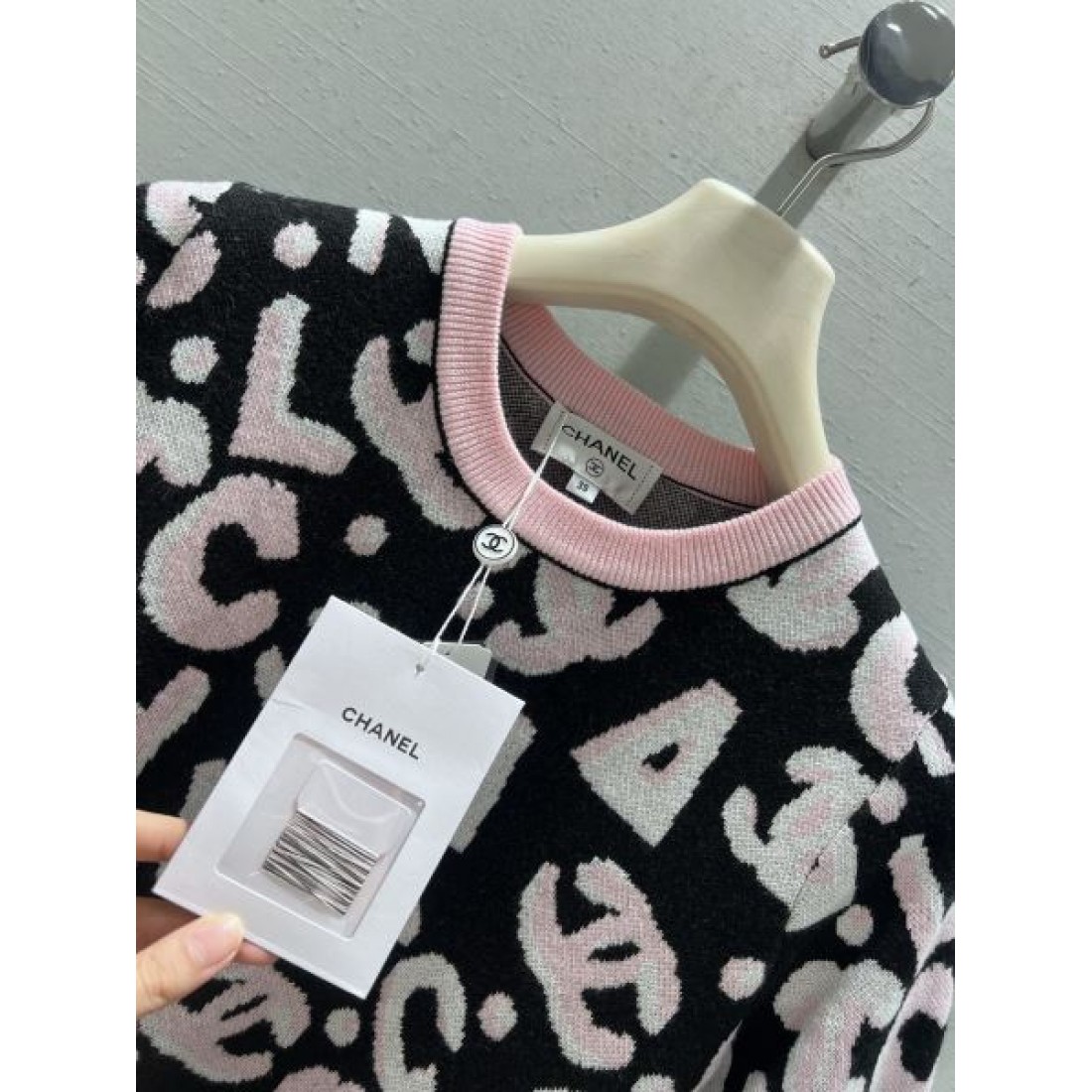 クラシック 上質 CHANEL シャネル コピー 半袖ニット シンプル 華やか