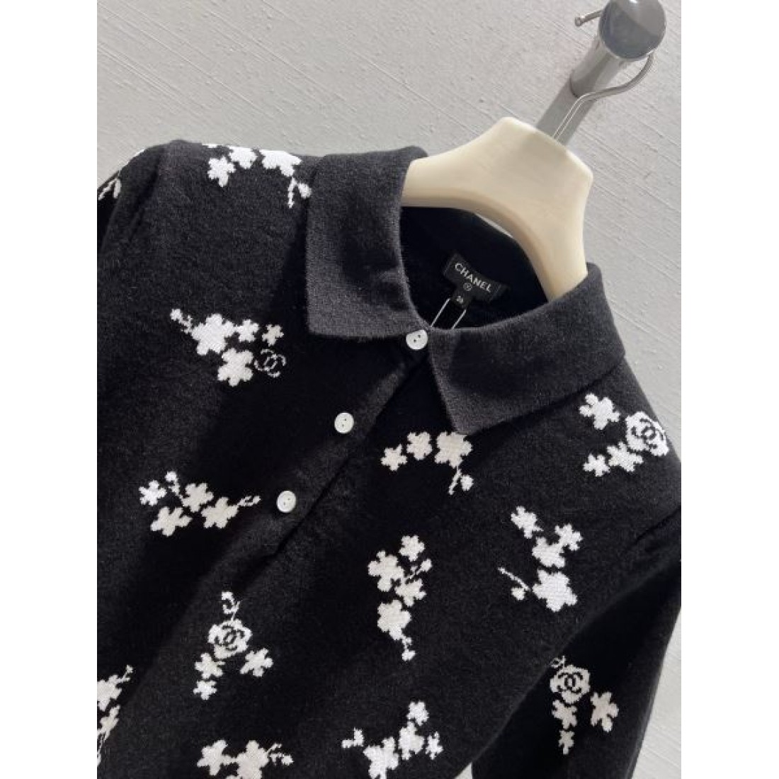 フェミニン 高級感 CHANEL シャネル コピー 半袖ニット エレガント 上質