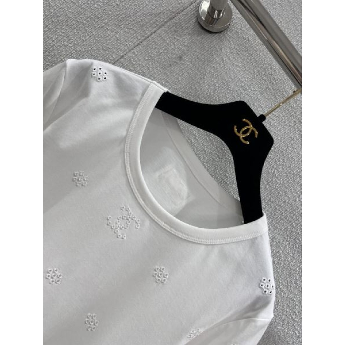  エレガント シンプル CHANEL シャネル コピー 半袖Tシャツ 上品 フェミニン