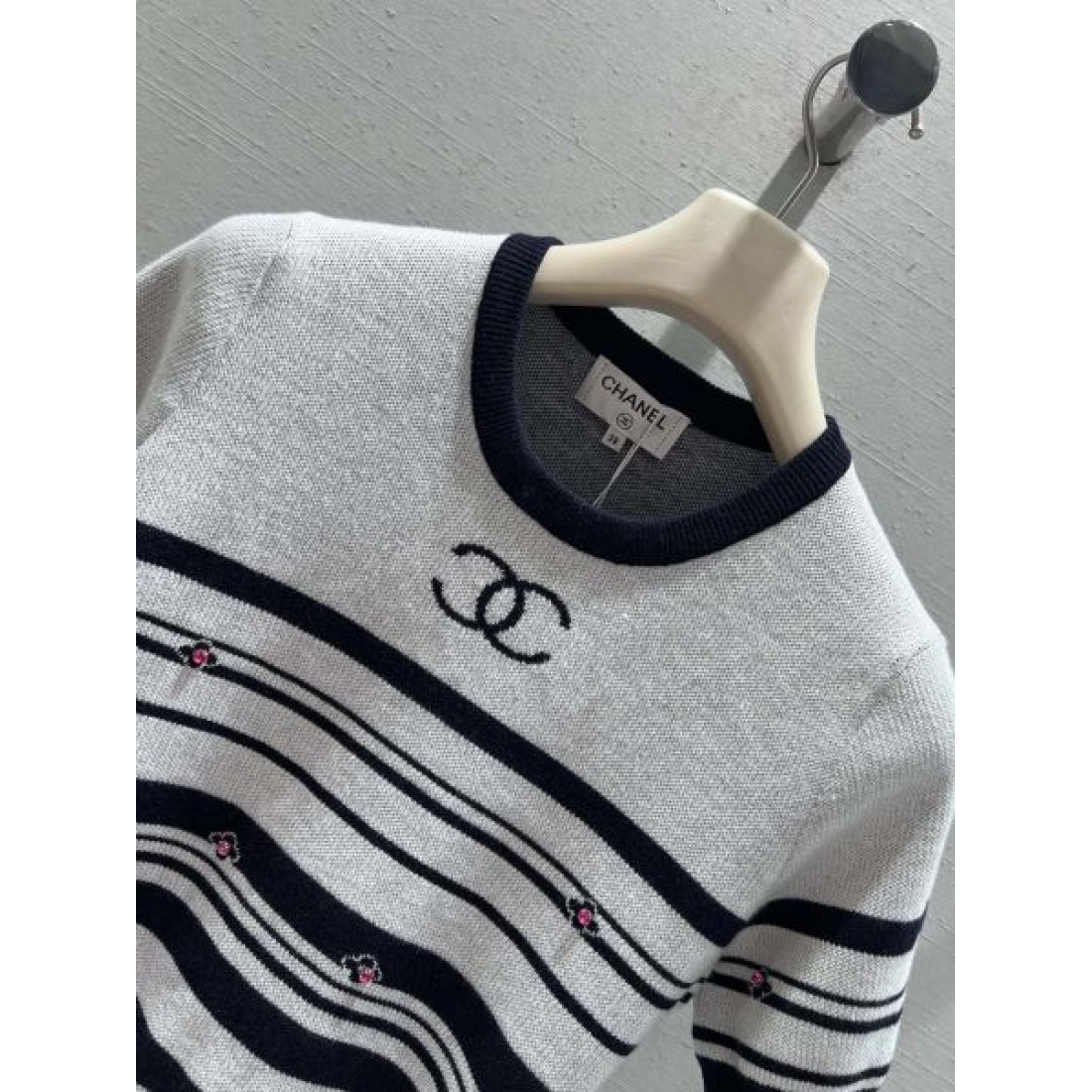  上品 クラシック CHANEL シャネル コピー 半袖ニット 高級感 エレガント