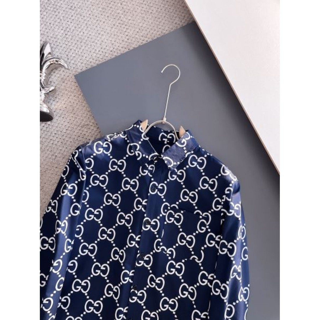  大人カジュアル おしゃれ GUCCI グッチ コピー 長袖シャツ 着心地抜群 高見え