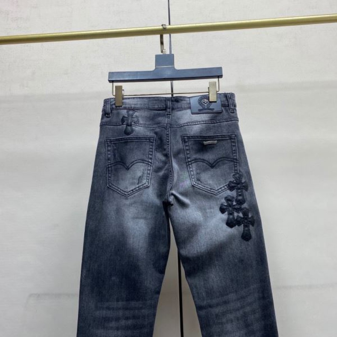 ロック スタイリッシュ CHROME HEARTS クロムハーツ スーパーコピー ジーンズ 個性的