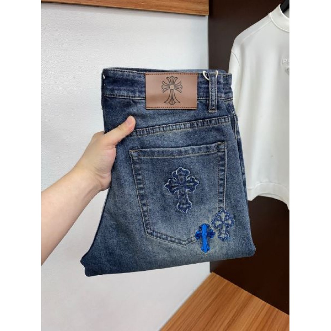 高級感 洗練 CHROME HEARTS クロムハーツ スーパーコピー ジーンズ クール