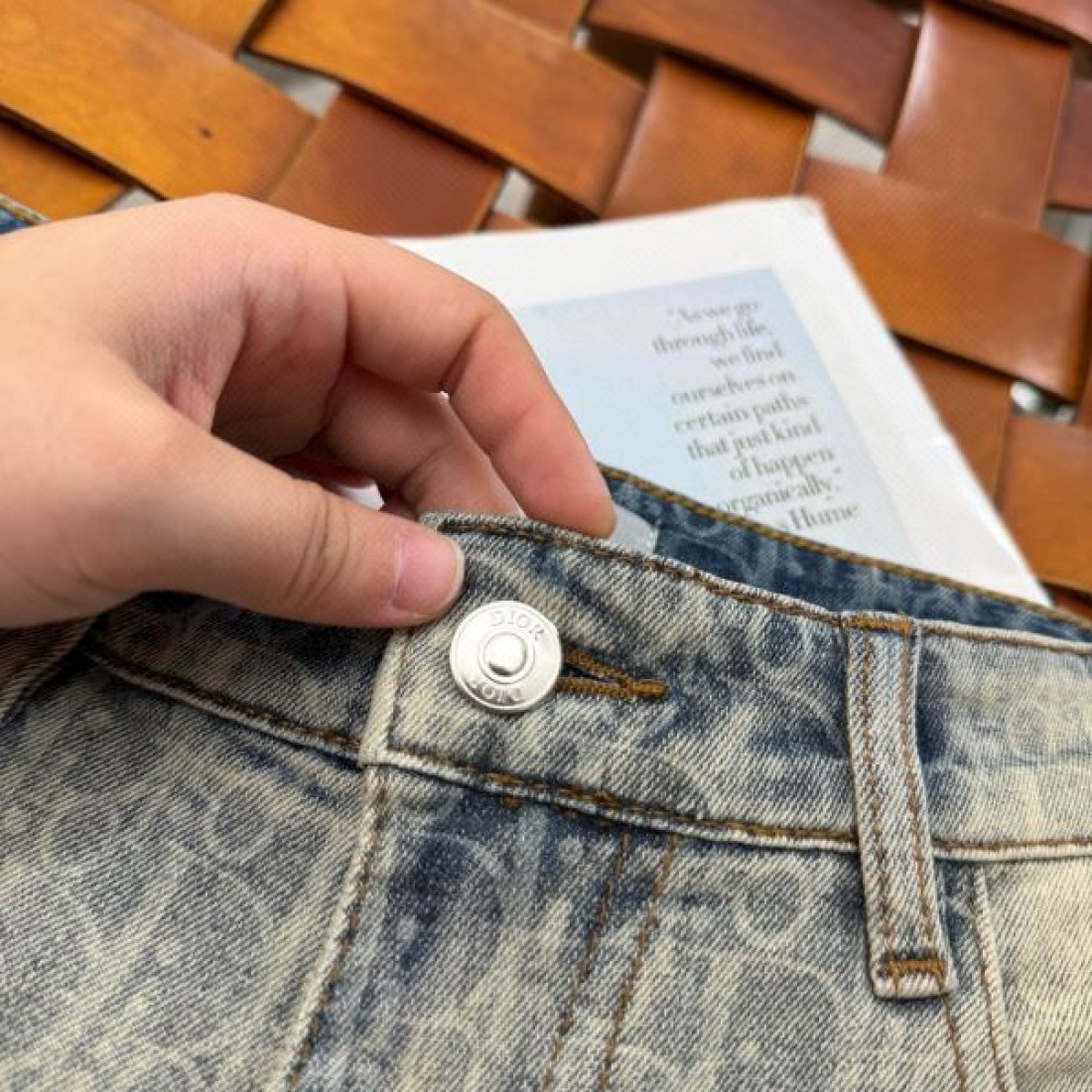 洗練 上質 DIOR ディオール ジーンズ スーパーコピー 高級感