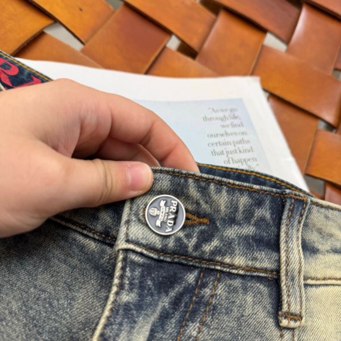 ミニマル 洗練 PRADA プラダ スーパーコピー ジーンズ 上品