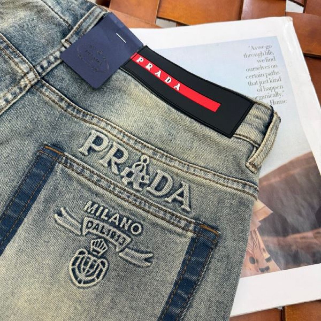 ミニマル 洗練 PRADA プラダ スーパーコピー ジーンズ 上品