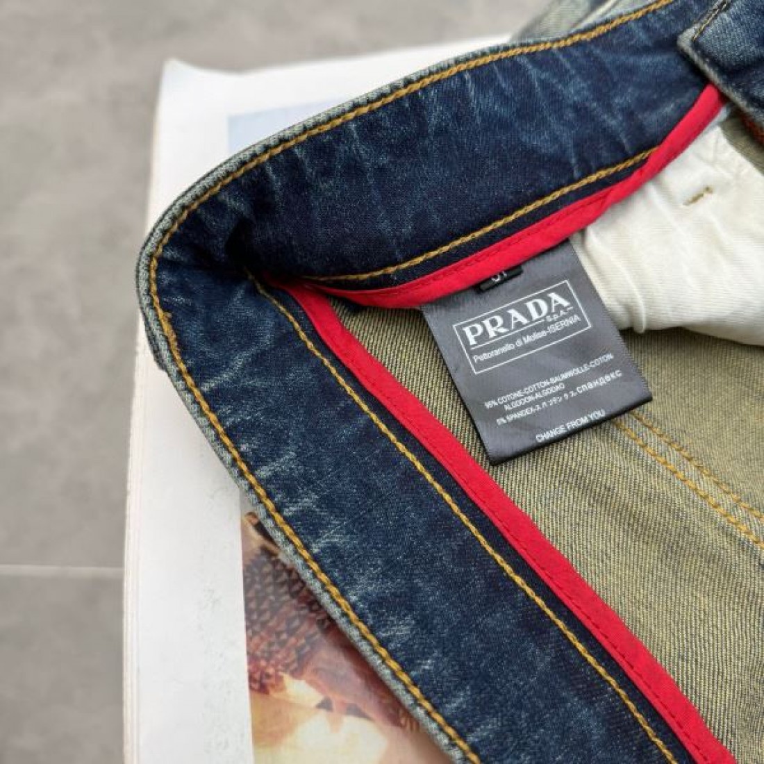 ミニマル 洗練 PRADA プラダ スーパーコピー ジーンズ 上品