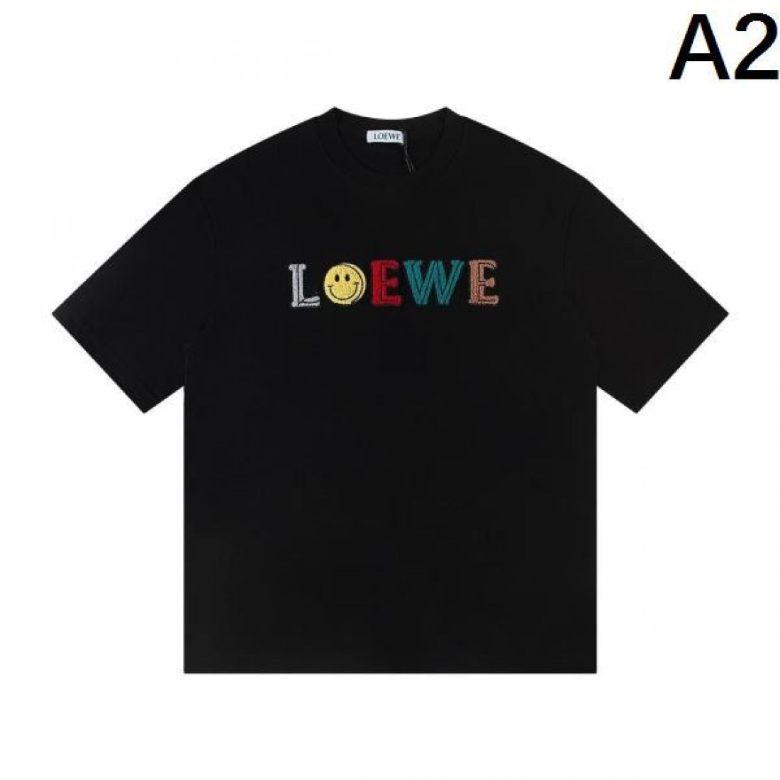  大人シンプル モダンデザイン LOEWE ロエベ コピー 半袖Tシャツ 柔らか素材 着回し便利