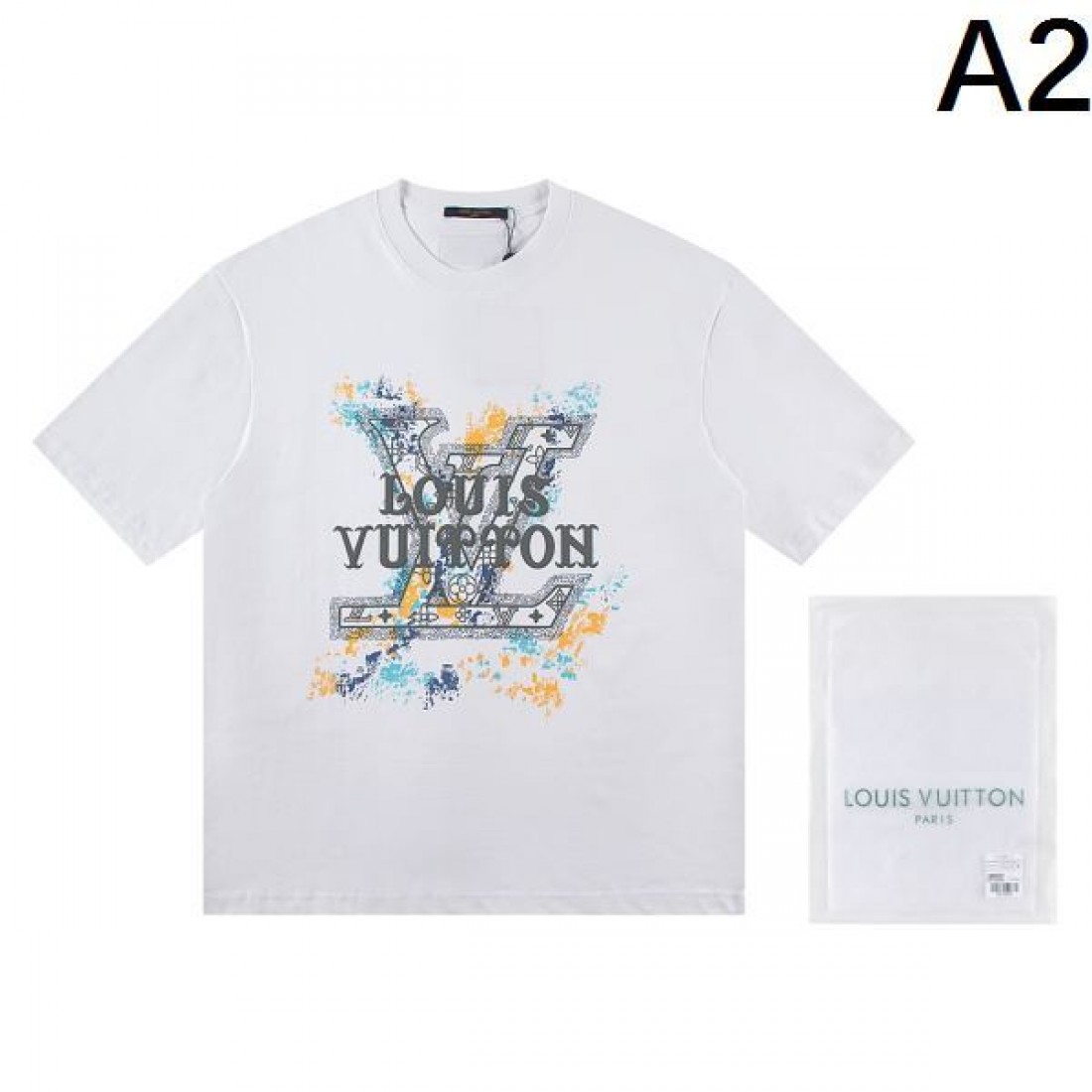 トレンド定番 おしゃれ感 LOUIS VUITTON ルイヴィトン コピー 半袖Tシャツ 快適フィット 夏人気