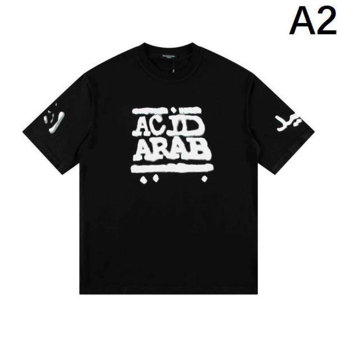  シンプル高級感 洗練カジュアル BALENCIAGA バレンシアガ コピー Tシャツ 軽量素材 デイリー向け