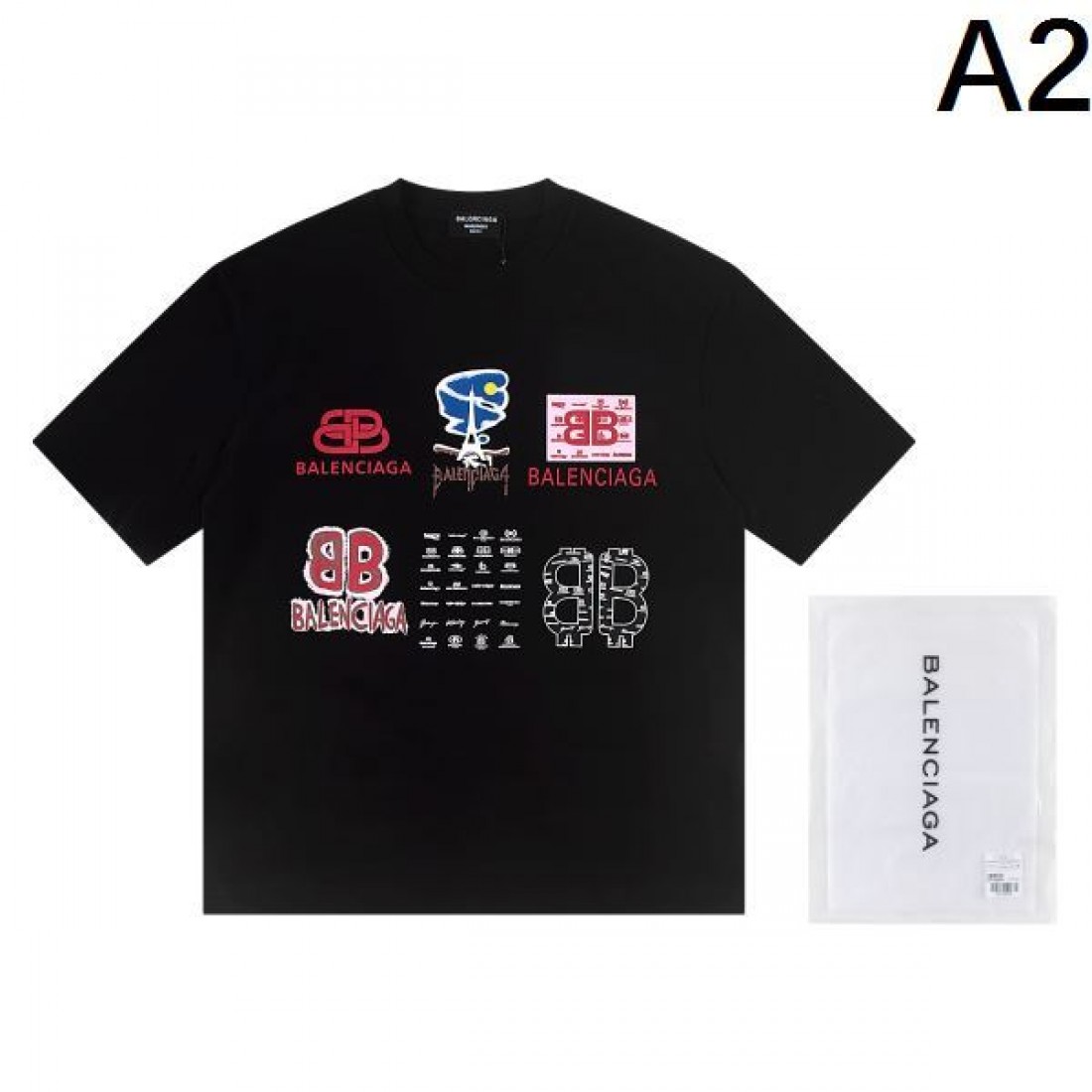 スタイリッシュ 人気ライン BALENCIAGA バレンシアガ コピー Tシャツ 快適着心地 おしゃれ定番