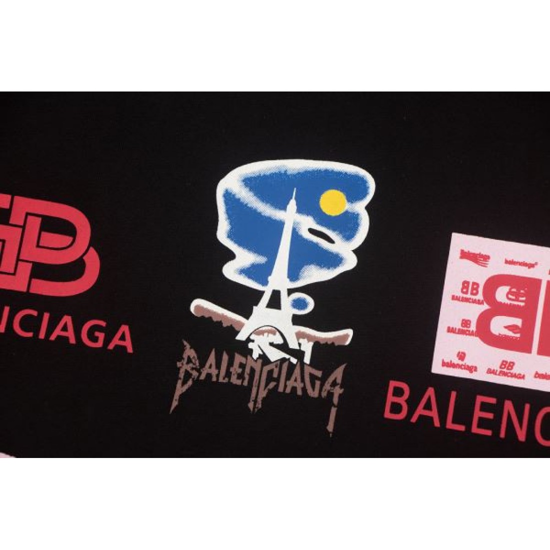 スタイリッシュ 人気ライン BALENCIAGA バレンシアガ コピー Tシャツ 快適着心地 おしゃれ定番