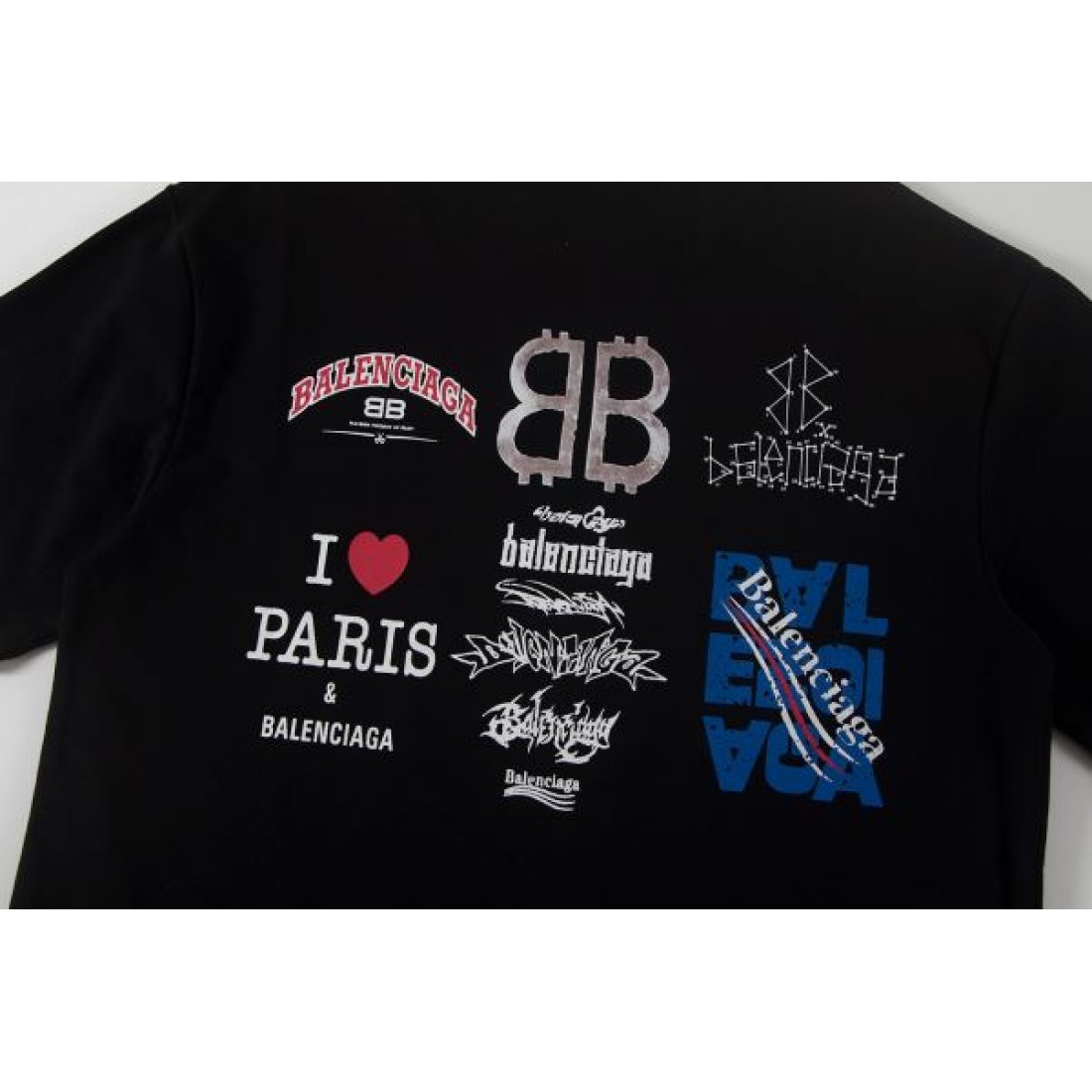 スタイリッシュ 人気ライン BALENCIAGA バレンシアガ コピー Tシャツ 快適着心地 おしゃれ定番