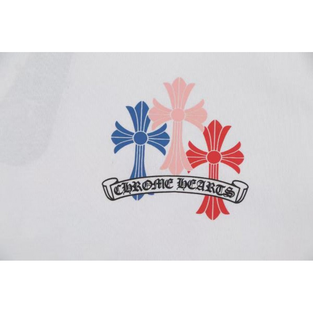 トレンド クール CHROME HEARTS クロムハーツ コピー 半袖カットソー フロントワンポイント バックグラフィックデザイン 通気性良好 快適着用