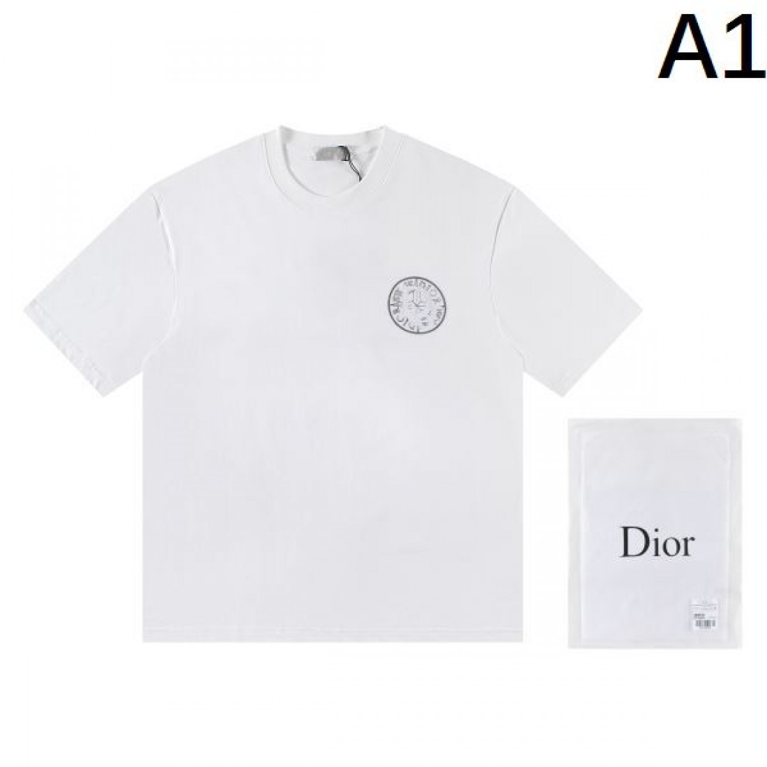 大人カジュアル 上質 DIOR ディオール コピー Tシャツ 通気性良好 デイリー向け