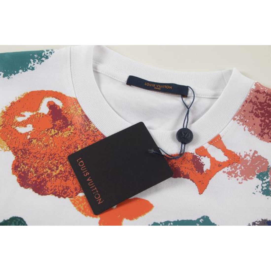 大人カジュアル 上質 LOUIS VUITTON ルイヴィトン コピー Tシャツ 通気性良好 デイリー向け