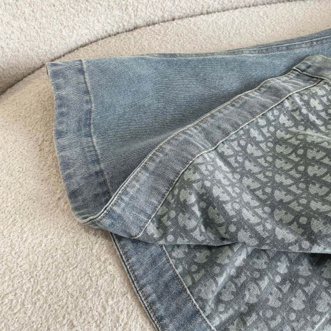 ディオール スーパーコピー  デニムシャツワンピース ウフレアライン ベルト付き レディース Dior ジュアル上品