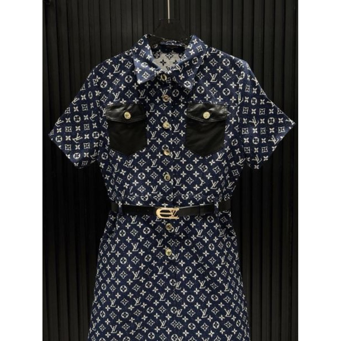 Louis Vuitton 高級感 総柄プリント ルイ・ヴィトン スーパーコピー ワンピース ウレディース