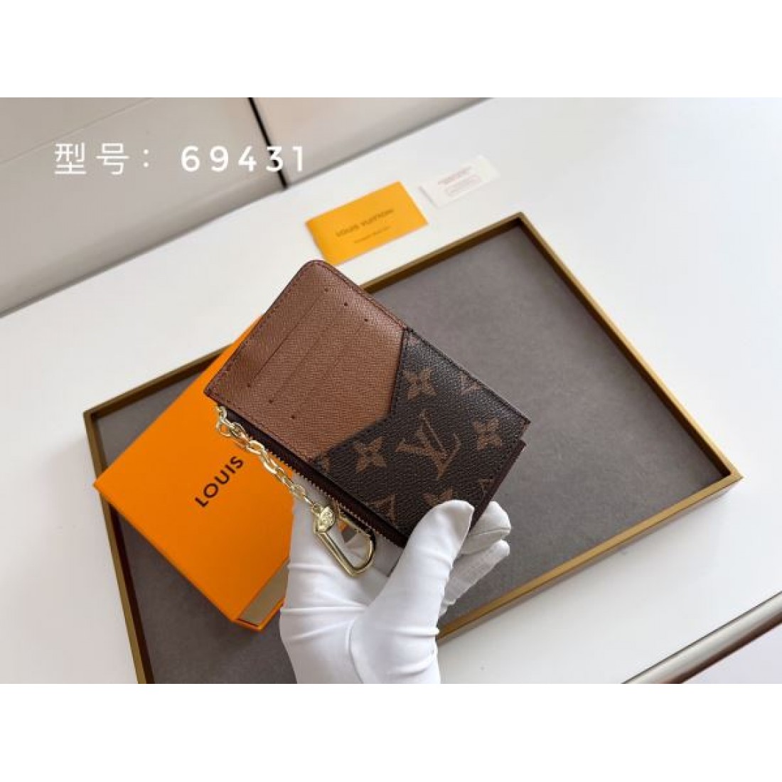高見え Louis Vuitton ミニ財布 コンパクト カード収納 一体型 コンパクト財布  ルイヴィトン コピー 