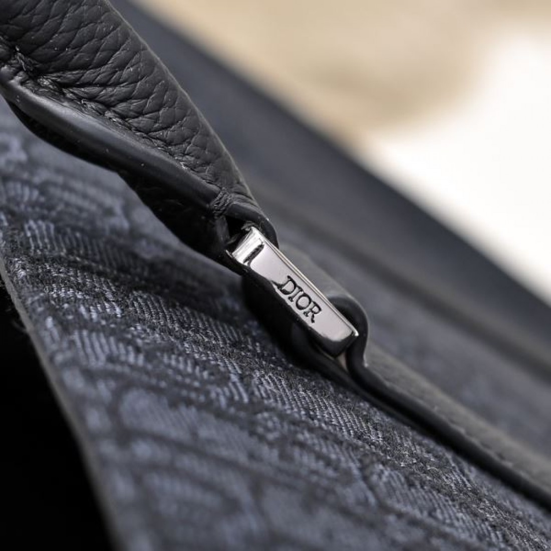 ビジネス 上品 Dior ディオール コピー トートバッグ オブリーク柄 キャンバス×レザー 縦型フォルム ハンド＋ショルダー2WAY 大容量収納 通勤対応