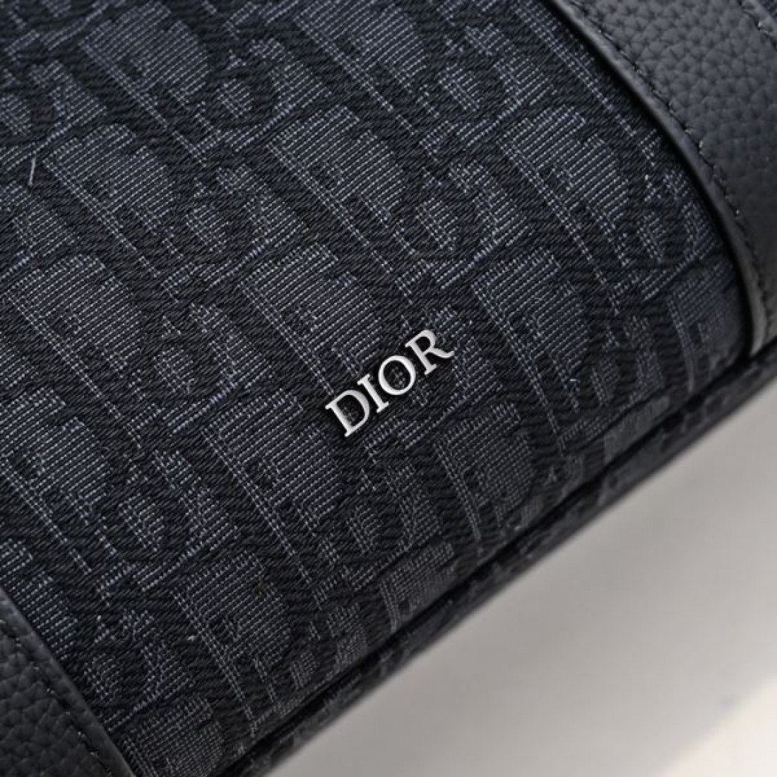 ビジネス 上品 Dior ディオール コピー トートバッグ オブリーク柄 キャンバス×レザー 縦型フォルム ハンド＋ショルダー2WAY 大容量収納 通勤対応